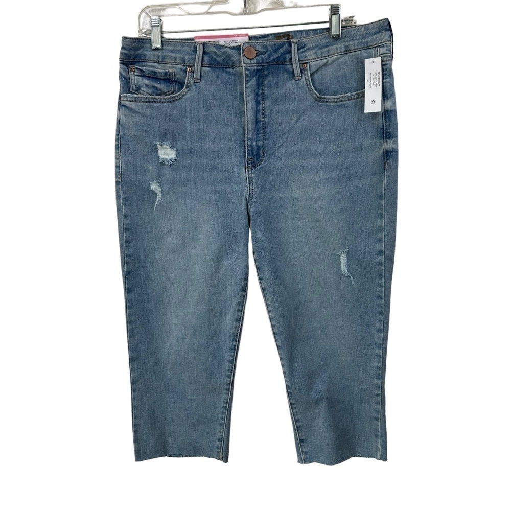 Seven7 Breezy Crop High Rise Skimmer Jeans, 14 - Picture 2 of 9